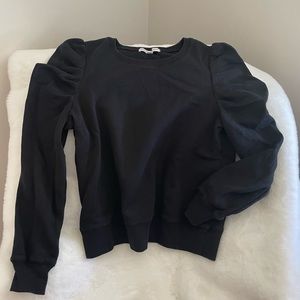 Rebecca Minkoff Janine Black Sweatshirt